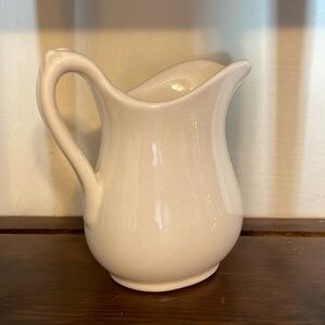 Vintage Royal Crownford Ironstone Price Kensington White Mini Pitcher